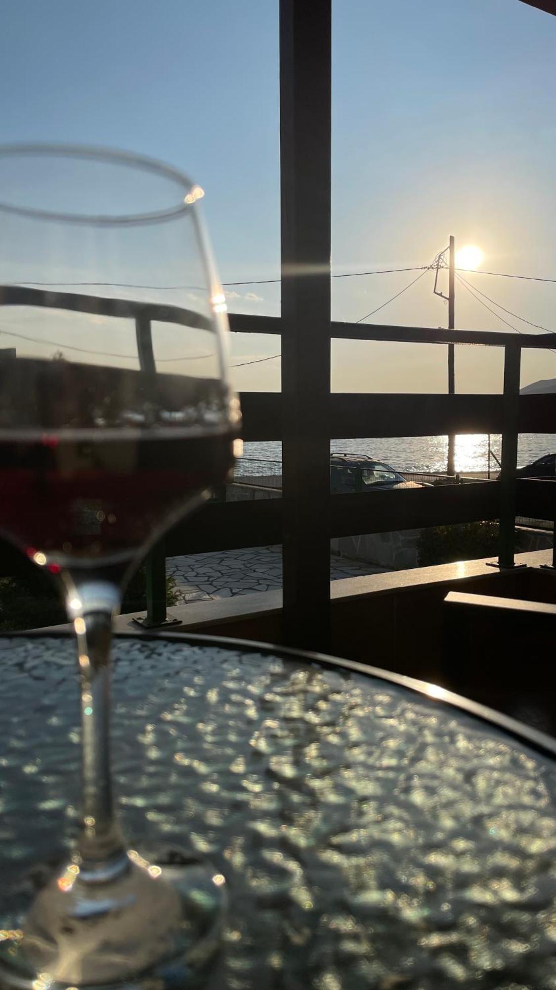 Anemos Pelion Seaview Panzió Kalá Nerá Kültér fotó